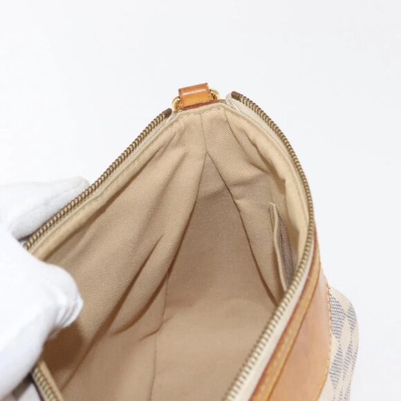 LOUIS VUITTON Damier Azur Siracusa PM Shoulder Bag N41113 LV Auth BA6689 - Picture 13 of 16